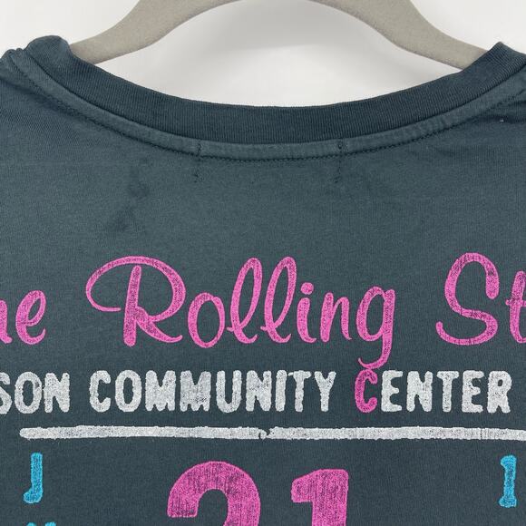 Daydreamer Rolling Stones 78 Ticket Boyfriend Tee Small Vintage Black - Picture 7 of 8